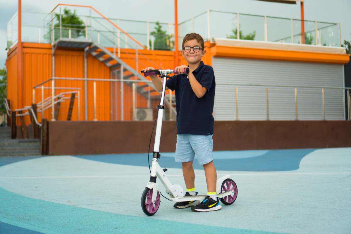 trottinettes électriques enfant