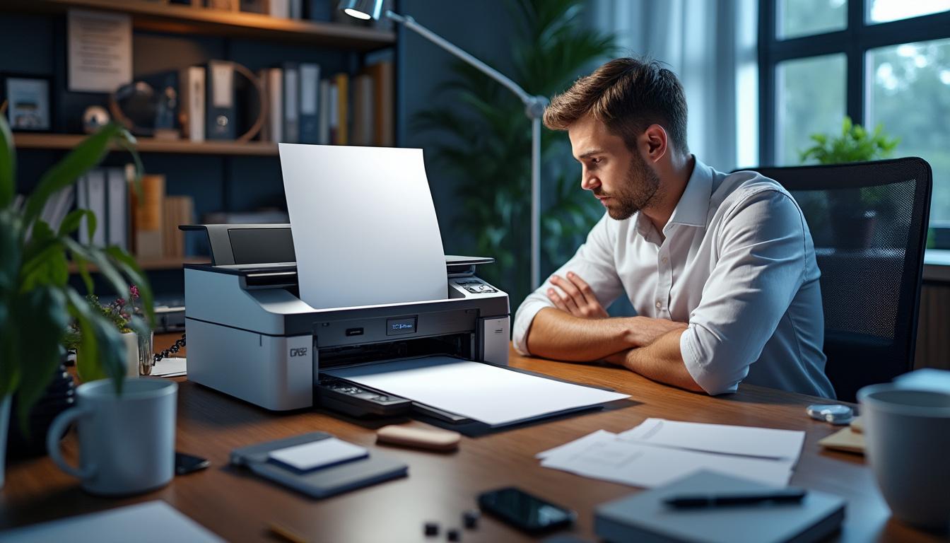 Mon imprimante imprime des pages blanches : 7 solutions simples à essayer
