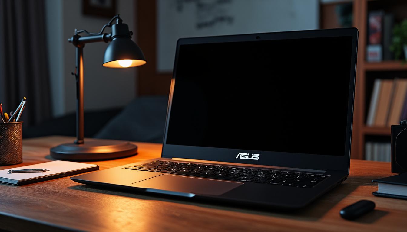 PC portable Asus s’allume avec écran noir : causes et solutions