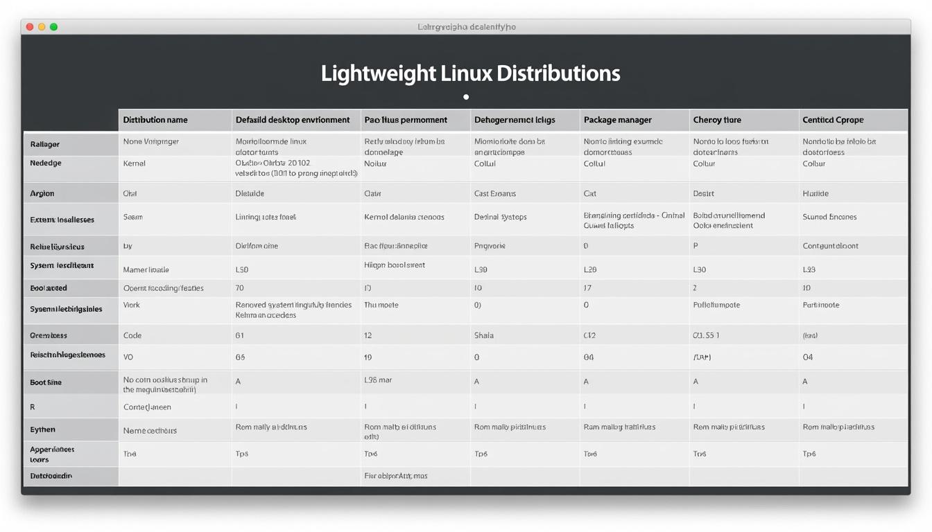 découvrez les 10 meilleures distributions linux légères à tester en 2025 pour optimiser la performance de votre ordinateur, même avec du matériel ancien ou peu puissant. parfait pour débutants et experts !