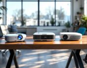 découvrez notre sélection des 5 meilleurs vidéoprojecteurs bureautiques longue durée, idéaux pour les professionnels à la recherche de performance et fiabilité au bureau.