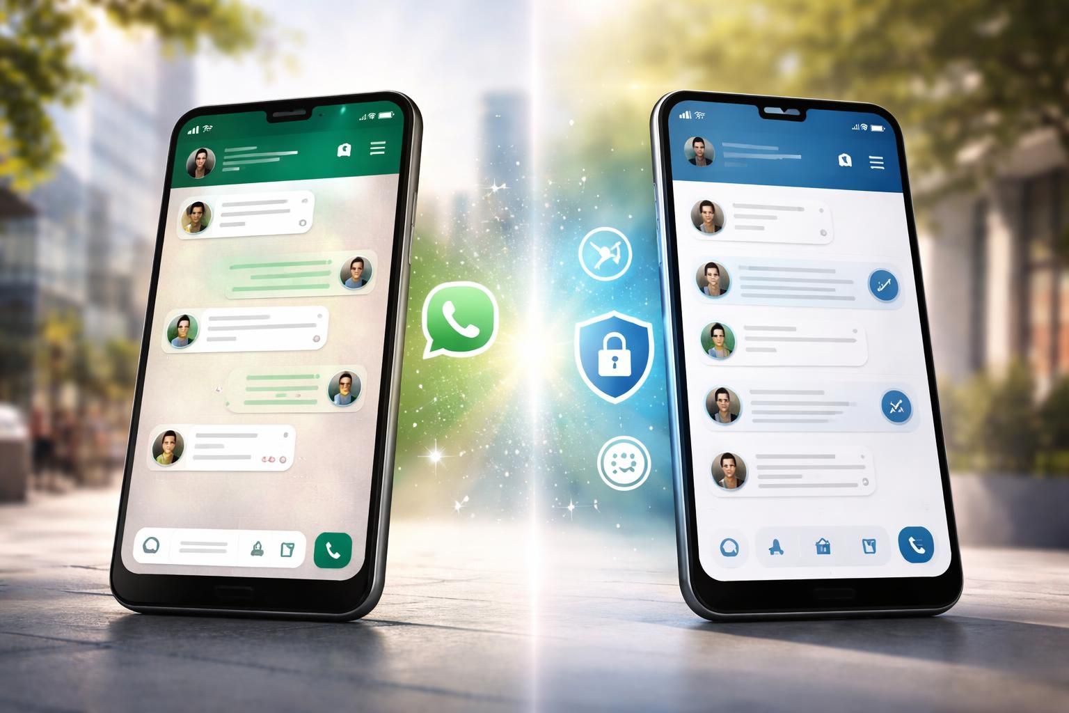 découvrez une comparaison détaillée des fonctionnalités d'une alternative libre face au logiciel propriétaire whatsapp pour choisir une messagerie respectueuse de la vie privée.