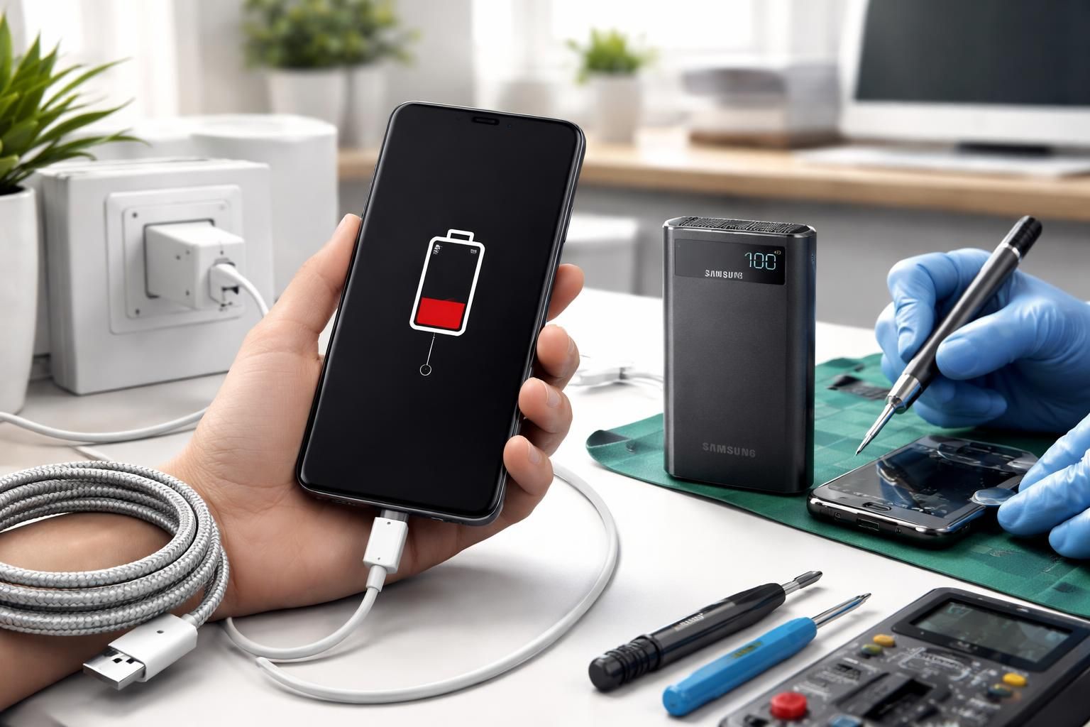 découvrez des solutions efficaces pour résoudre le problème lorsque votre téléphone samsung charge mais que le niveau de la batterie n'augmente pas. suivez nos conseils pour optimiser la charge et prolonger la durée de vie de votre batterie.