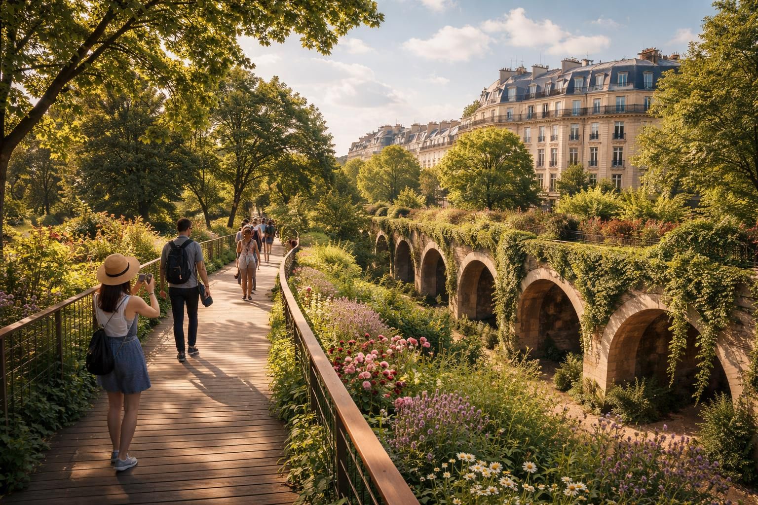 Les incontournables à photographier sur la coulée verte à René-Dumont à Paris