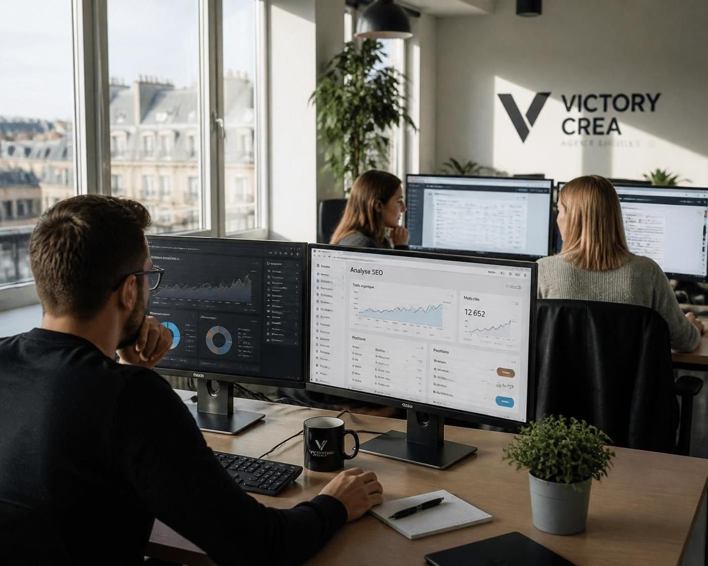 victory crea accompagne les entreprises désirant optimiser leur référencement google pour augmenter leur visibilité en ligne et attirer plus de clients.